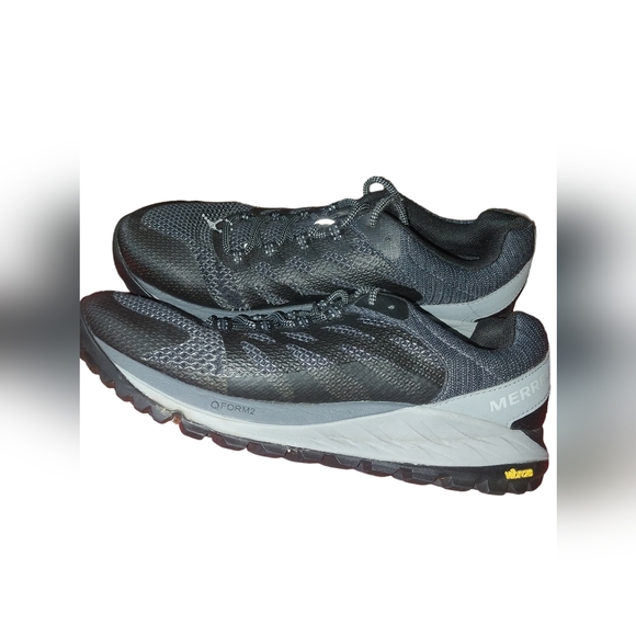 Merrell Trail Running Sneaker Womens 8 black and gray - Picture 1 of 10